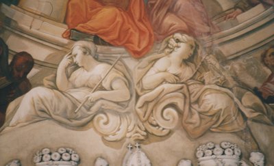 Stiftskirche Banz, affresco del soffitto da Melchior Steidl